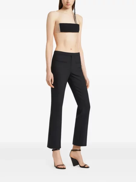 Pantaloni Courreges negru