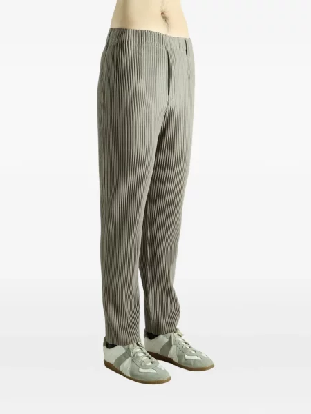 Pantaloni Homme Plisse Issey Miyake plisate gri