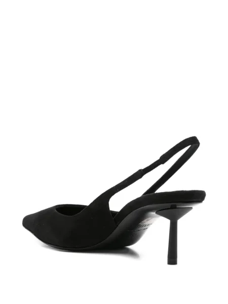Pantofi cu toc Le Silla slingback negru