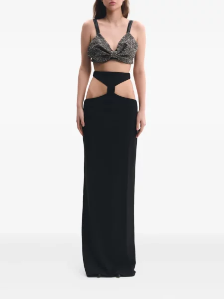 Fusta maxi Lika negru