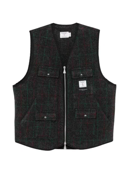 Vestă Engineered Garments cu buzunare cu clapetă gri
