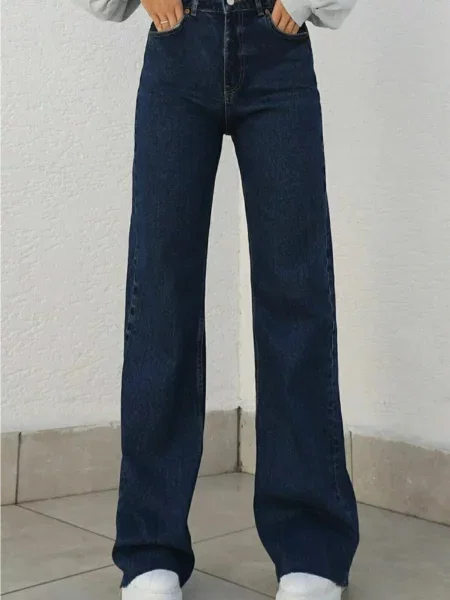 Kavbojke Dewberry temno modra