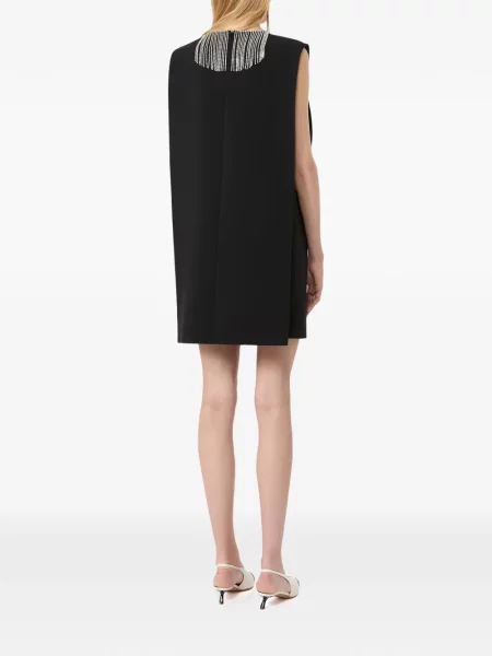 Rochie mini Sportmax fără mâneci negru