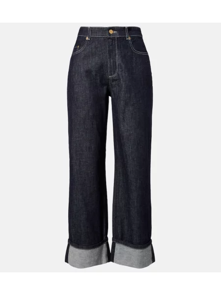 Blugi cu picior larg 's Max Mara albastru
