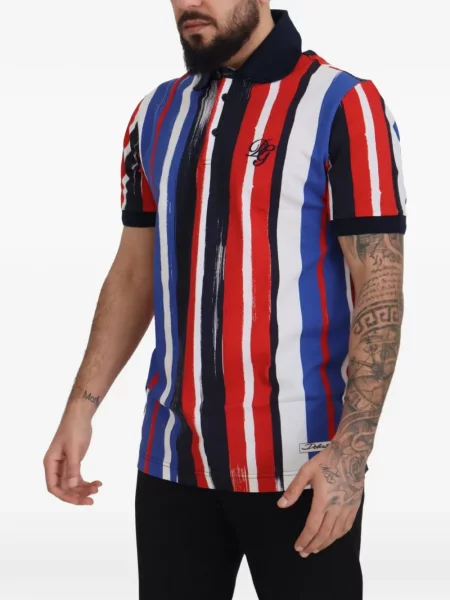 Tricou polo Dolce & Gabbana albastru