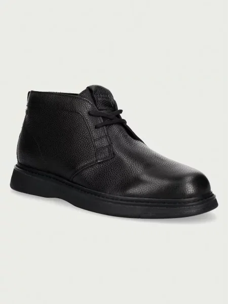 Botine Tommy Hilfiger din piele negru