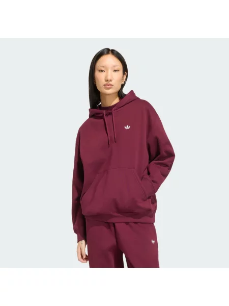 NADROZMĚRNÁ FLÍSOVÁ MIKINA ESSENTIALS S KAPUCÍ