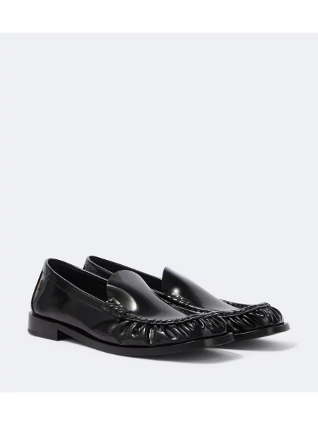 Pantofi loafer Saint Laurent din piele negru