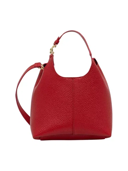 Coccinelle torebka crossbody skórzana czerwona