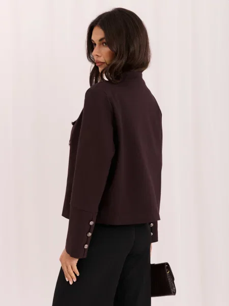 Jakna Italy Moda crna