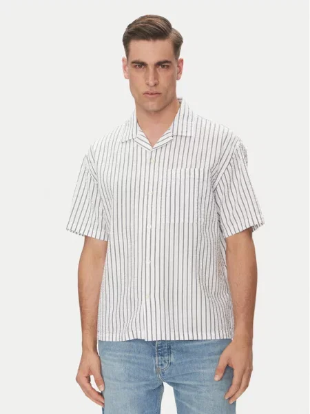 Gap Marškiniai Boxy Fit balta