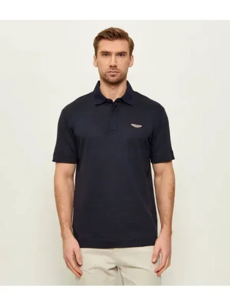 BOSS BLACK Polo C-Parris Boss x Aston Martin | cu adaos de in negru