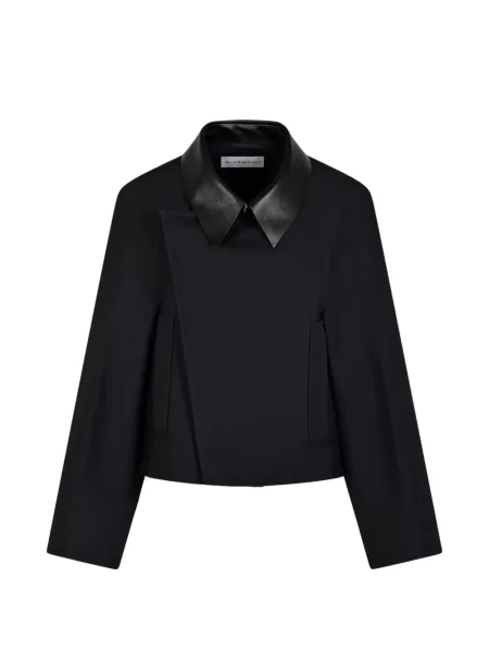 Gulerat geanta de piele Givenchy asimetrică albastru