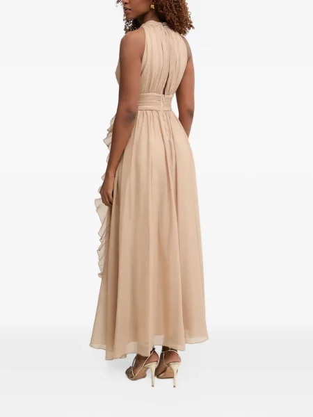Rochie maxi Morgan cu volane