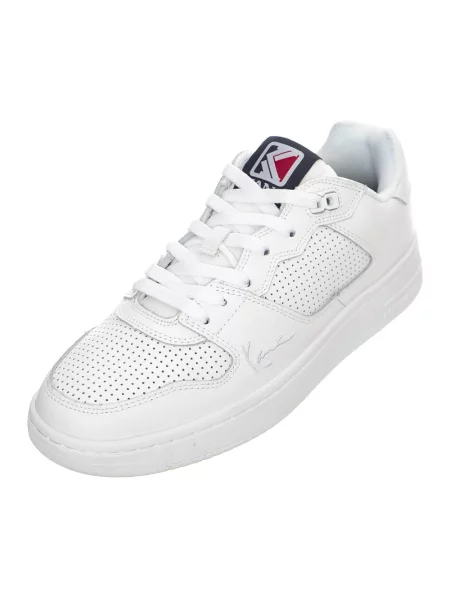 Sneakersy Karl Kani skórzane białe