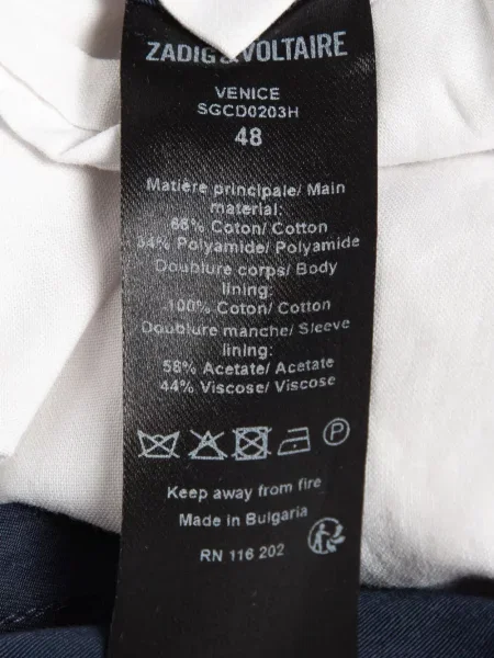 Sacou Zadig&voltaire albastru