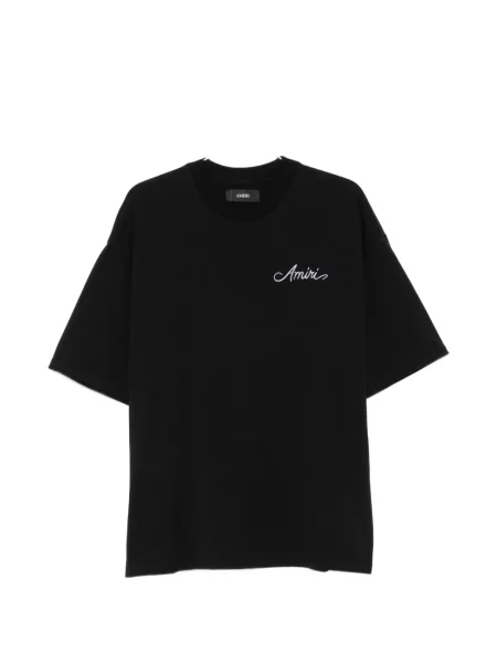Tricou Amiri cu imagine negru