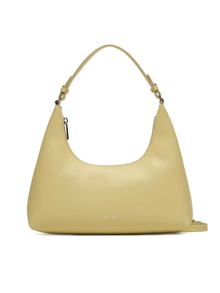Calvin Klein Kabelka Foil Logo Conv Shoulder Bag žltá