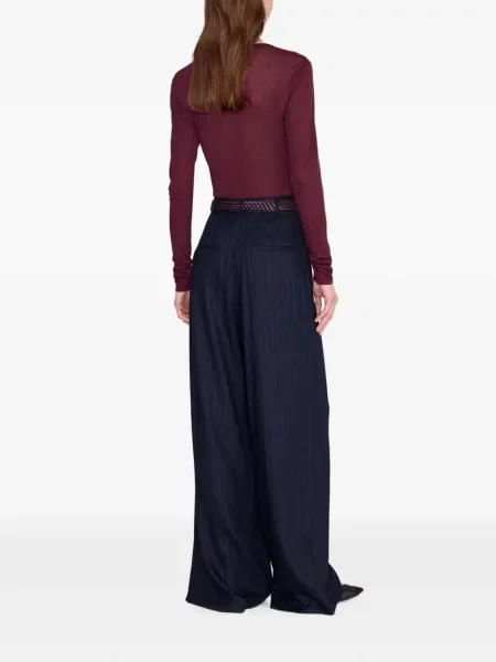 Lung tricou Anine Bing roșu