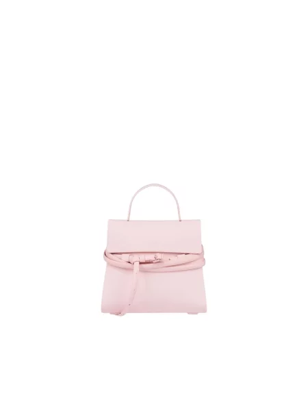Torebka Moschino wiązana różowa