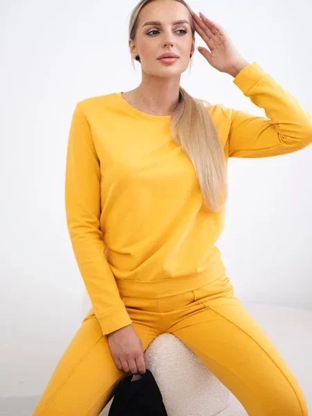 Komplet dresowy Kesi pomarańczowy