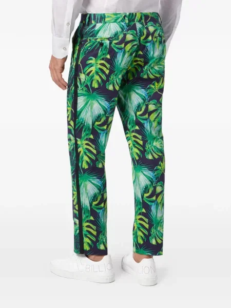 Pantaloni Billionaire cu imagine verde