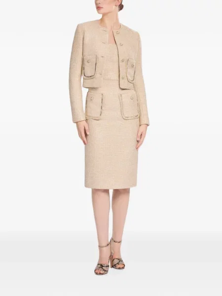Geacă Elie Saab cu imagine din tweed