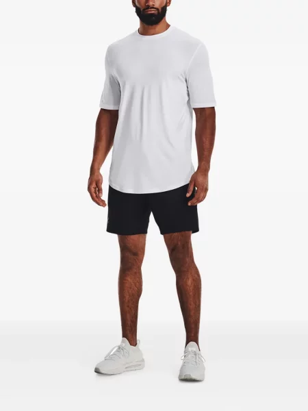 Pantaloni scurți Under Armour cu autograf negru
