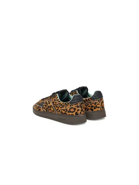 Sportcipők Tommy Jeans The Greenwich Edge Leopard barna
