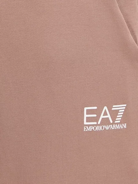 Костюмные брюки Ea7 Emporio Armani коричневые