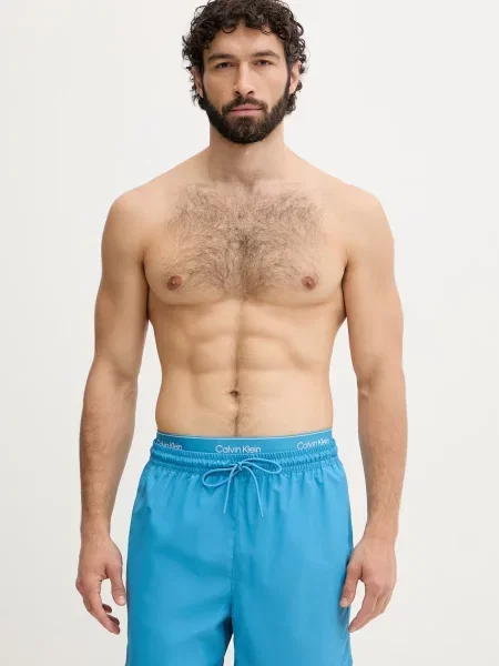 Calvin Klein σορτς μαγιό Ανδρικά μπλε