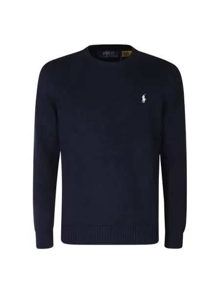 Sweter Polo Ralph Lauren z długim rękawem niebieski
