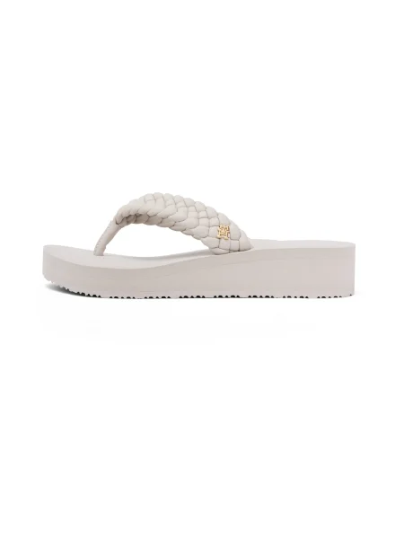 TOMMY HILFIGER Flip-flops murdar alb