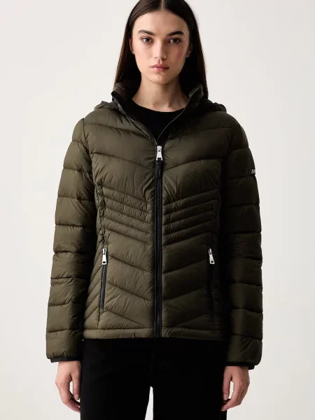DKNY jachetă pentru femei verde