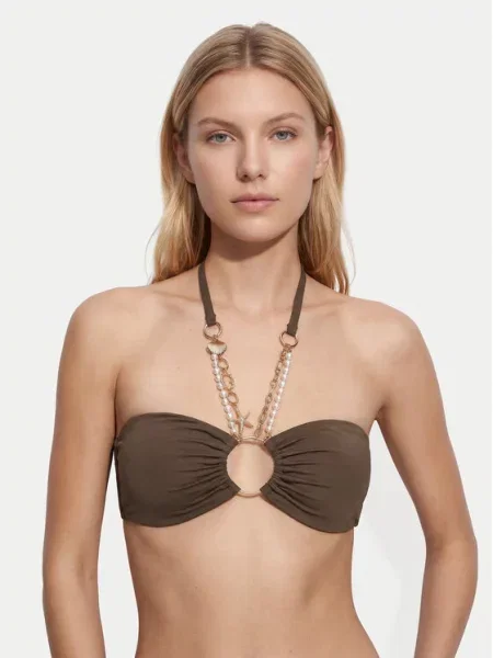 Guess Bikini partea de sus maro