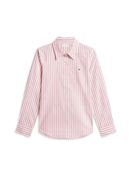 TOMMY HILFIGER Bluza roza bela