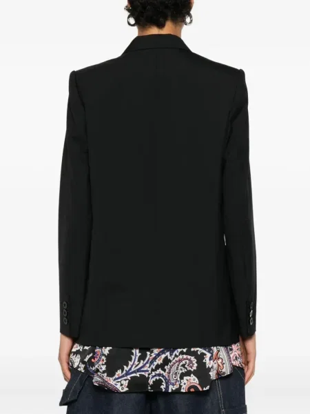 Sacou Sacai cu model paisley negru