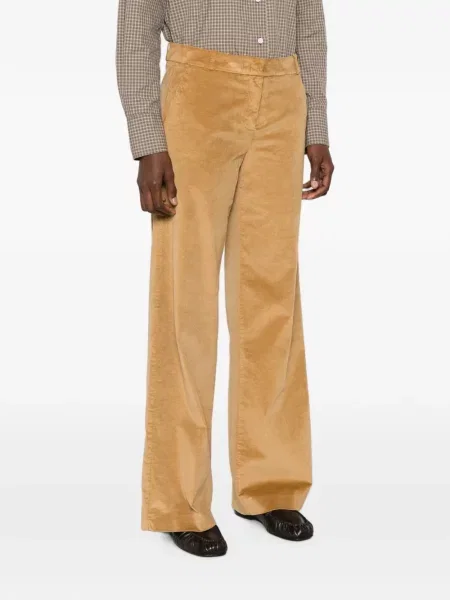 Pantaloni 19.61 Milano de catifea maro