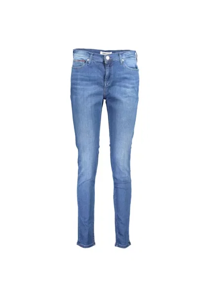 Skinny jeansy skinny Tommy Hilfiger Nora niebieskie