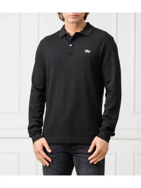 Tricou polo Lacoste negru