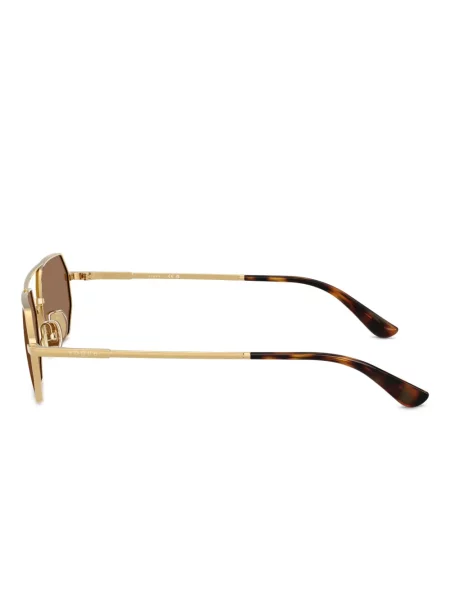 Ochelari de soare Vogue Eyewear cu imprimeu geometric auriu