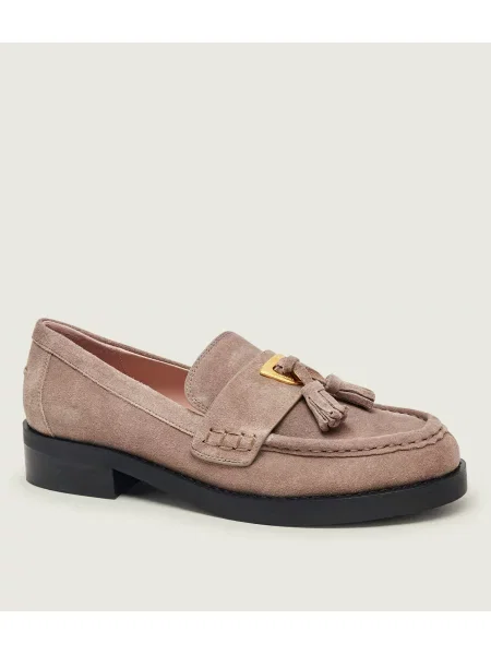 Coccinelle Pantofi loafer Coccinelle Beat | piele întoarsă bej