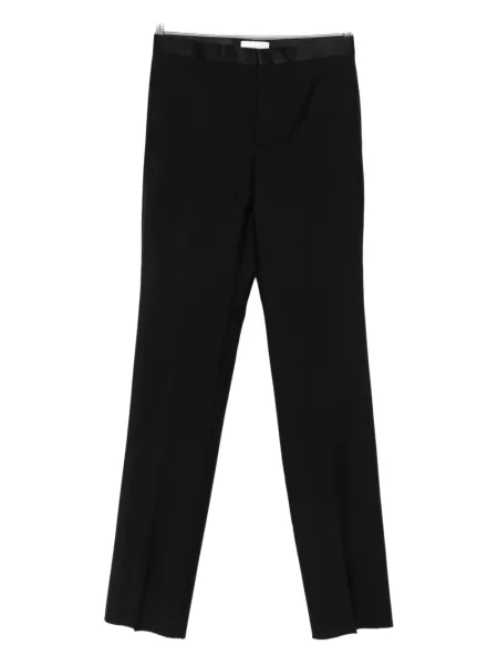 Pantaloni Givenchy din satin negru