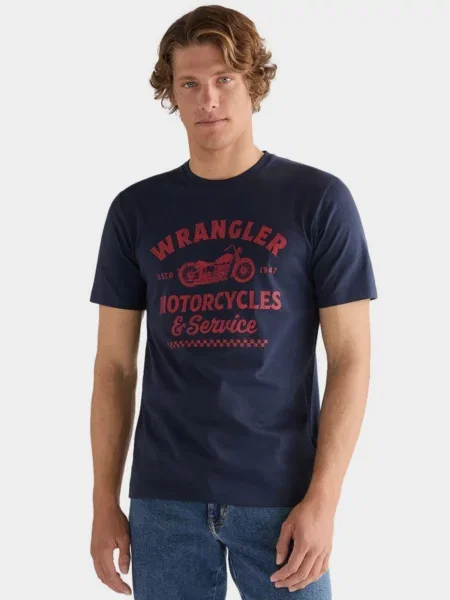 Футболка Wrangler синяя