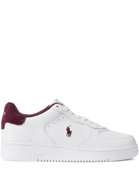 Μικρός κασκέτο Polo Ralph Lauren με χαμηλή μέση υφαίνω διαγωνίως πράσινο