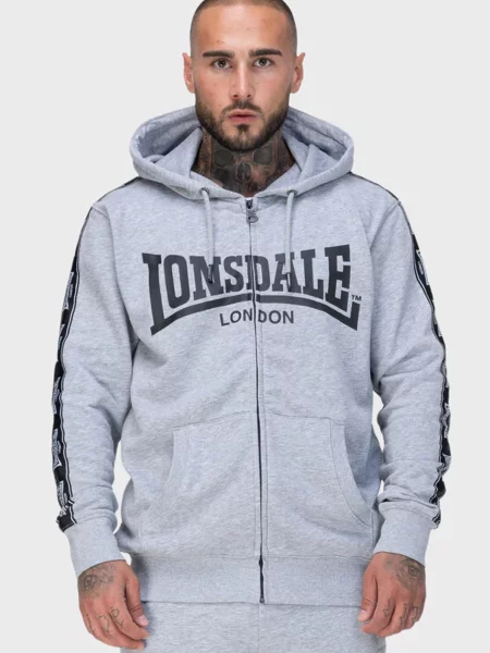 Толстовка Lonsdale сіра