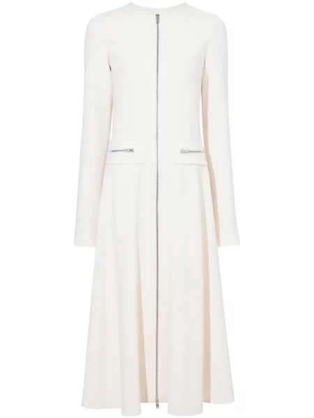 Rochie maxi Proenza Schouler din crep de costum