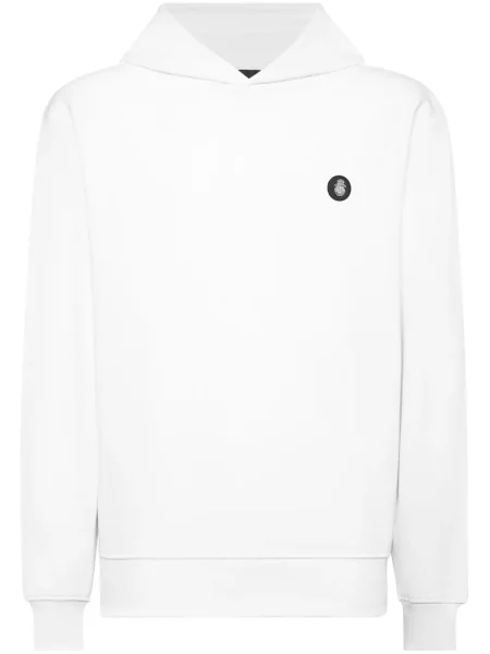 Hanorac crewneck Billionaire alb