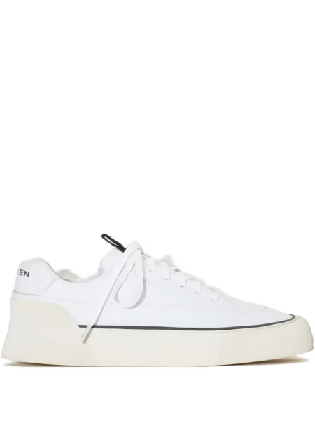 Sneakerși Osklen cu șireturi din dantelă alb