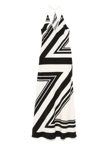 Jedwabna sukienka Sir. garniturowa czarna